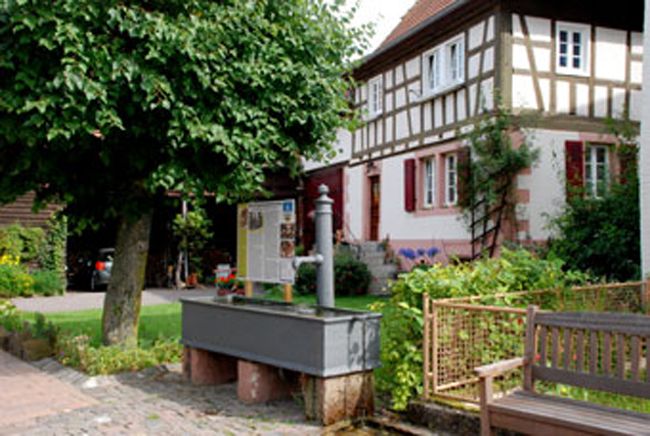 Bürgermeisterbrunnen Rumbach / Pfalz