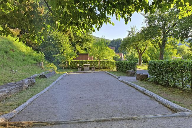 Bouleplatz Park Heuwiesen, Rumbach / Pfalz
