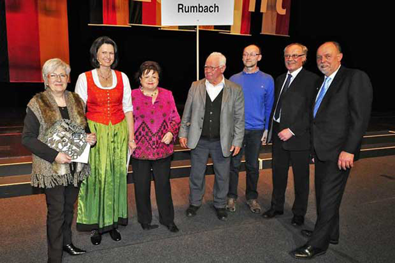 Gemeinde Rumbach gewinnt Silber 2010