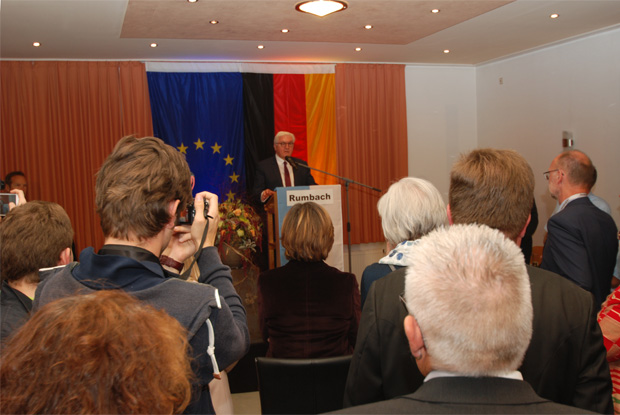 Bundespräsident im Dorfgemeinschaftshaus