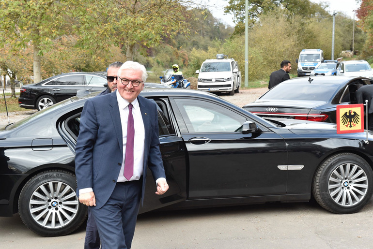 Bundespräsident besucht Rumbach