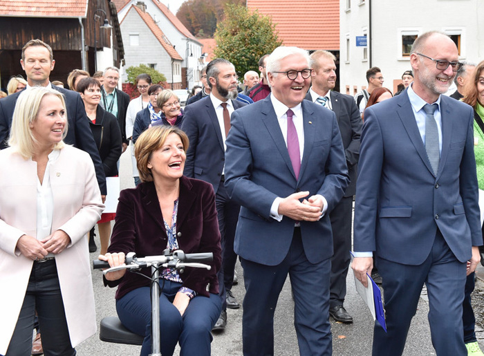 Bundespräsident besucht Rumbach